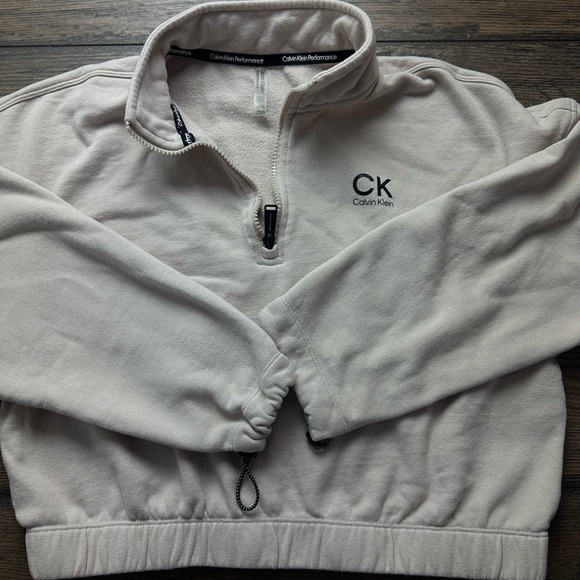 Calvin Klein Charcoal Logo Tee - Picture 1 of 3